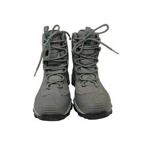 COLUMBIA Grey Blue Arctic Trip Omni-Heat Snow Boot Size 6